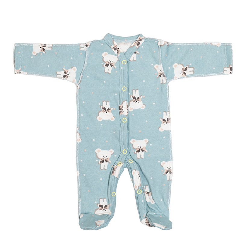 Jumpsuit RANENKO mint colored teddy bears