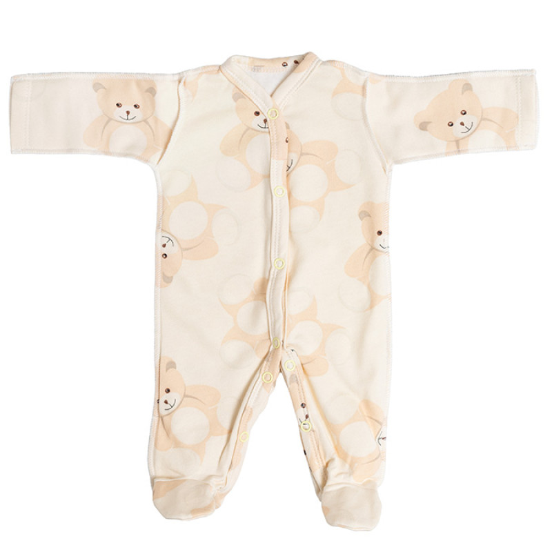 Jumpsuit RANENKO milk colored teddy bears