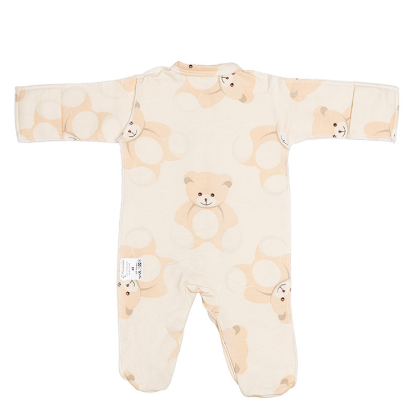 Jumpsuit RANENKO milk colored teddy bears