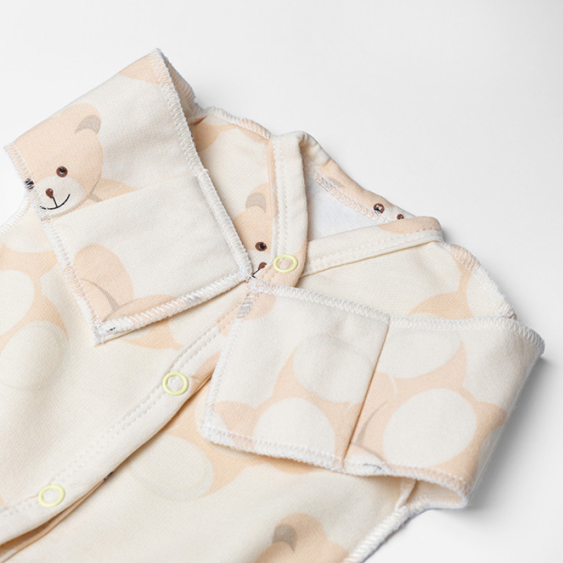Jumpsuit RANENKO milk colored teddy bears