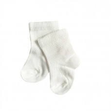 Носки для недоношенных деток белого цвета